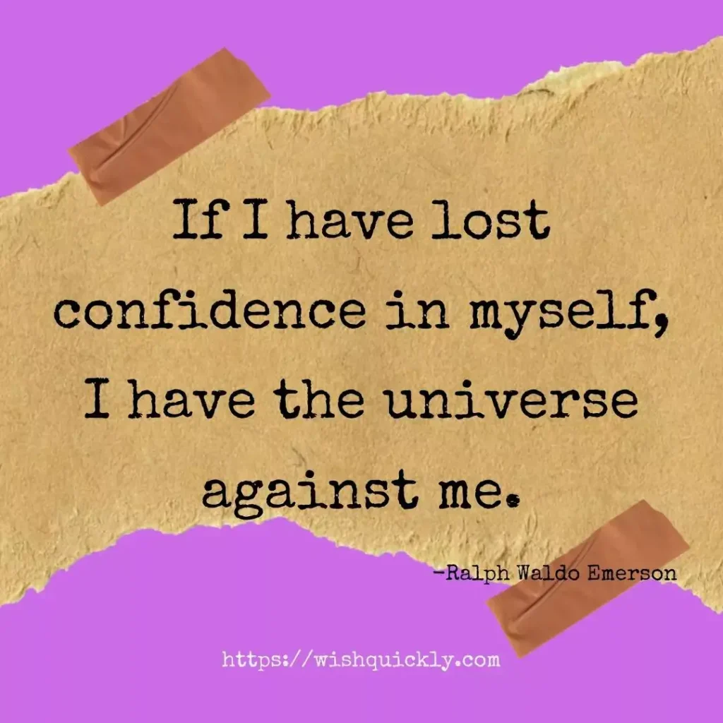 Best Confidence Quotes To Boost Your Self-Esteem 1