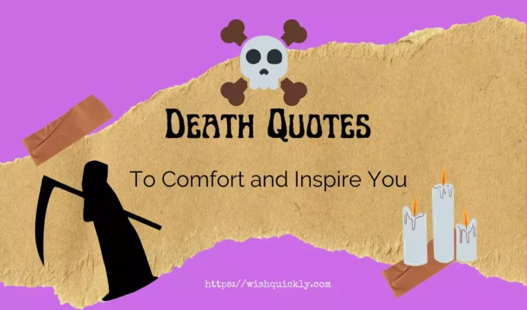 241 Best Death Quotes that will Comfort You for Future